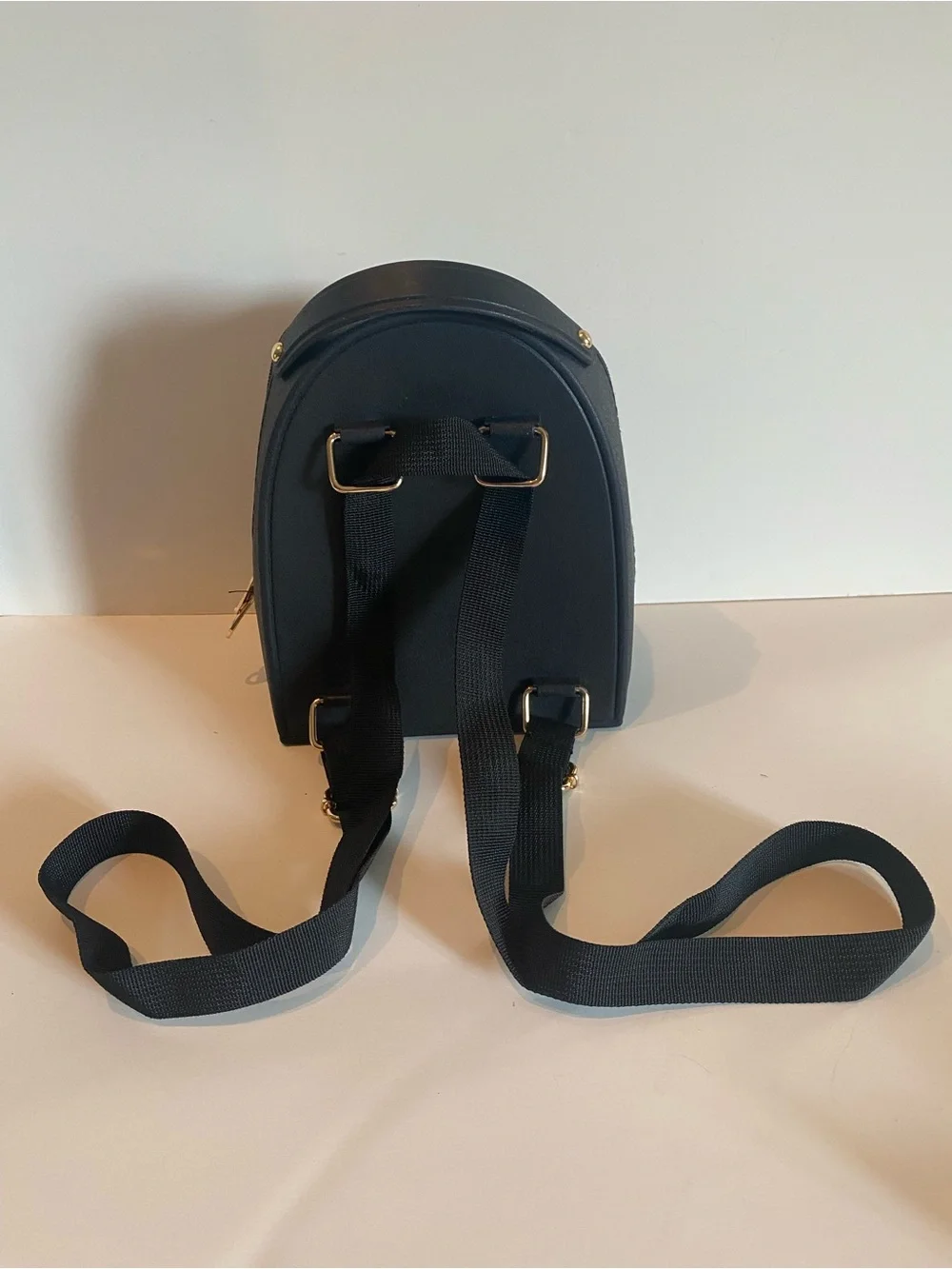 Kids Black Mini Backpack with Fun Charms